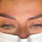 An After Photo of Combo Brows Microblading in Seattle and Tacoma