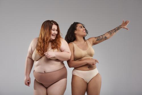 Two Plus Size Women